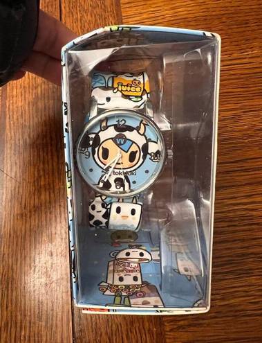 Tokidoki Watchitude  Moofia Rare Limited Edition #552 Snap Watch New In Box NIB