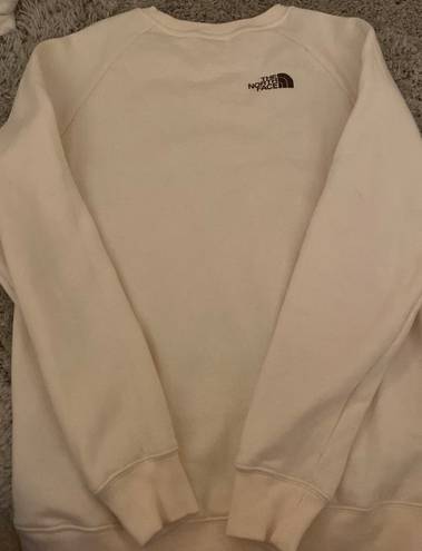 The North Face White Crewneck