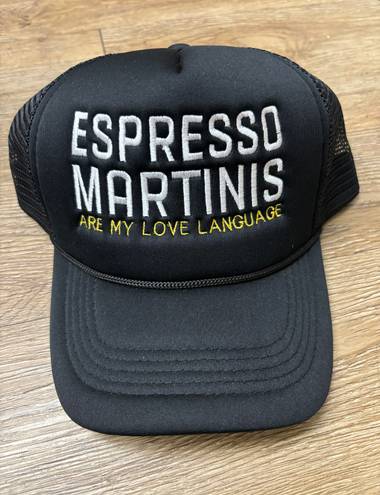 Espresso Martinis trucker Hat Black