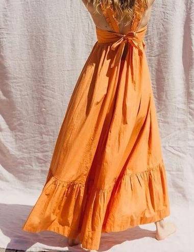 Free People bohemian maxi dress