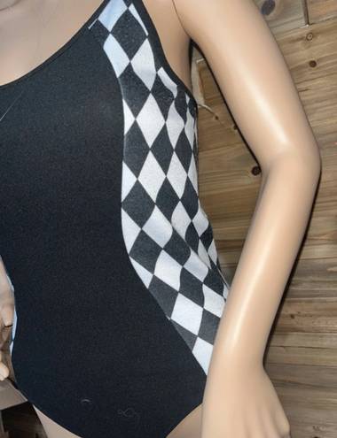 PaperMoon Checkered Bodysuit