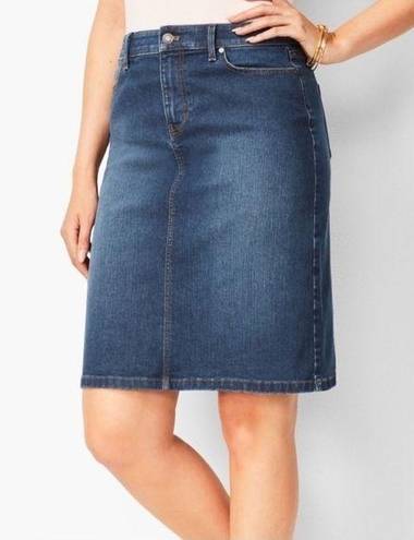 Talbots NWT  denim skirt