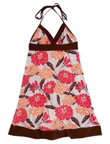 Xxi Y2k Floral Halter Dress