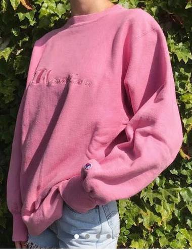 Champion Vintage Blush Pink  Crewneck