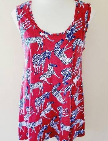 LuLaRoe  perfect tank zebra print size xs