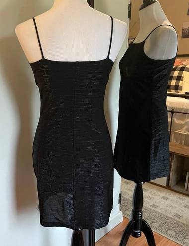 Rhapsody Large Black Body Con Dress