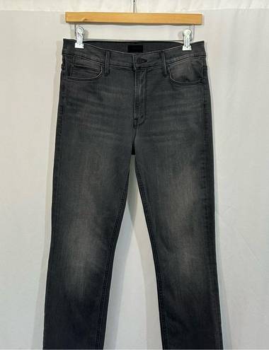 MOTHER Mid Rise Dazzler Ankle Straight Leg Jeans in Lighting Up Lanterns Size 28