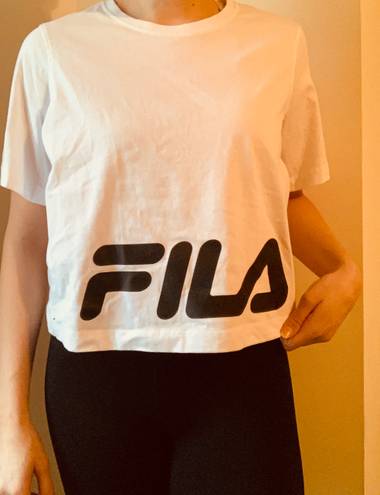 FILA White  T Shirt