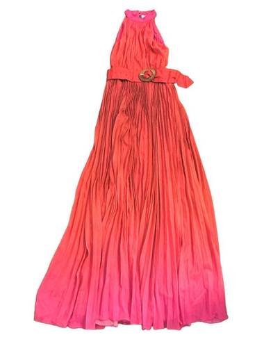 Rococo  Sand Emi Dress Ombre Pink / Red