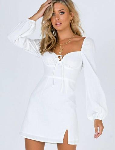 Princess Polly White Mini Dress