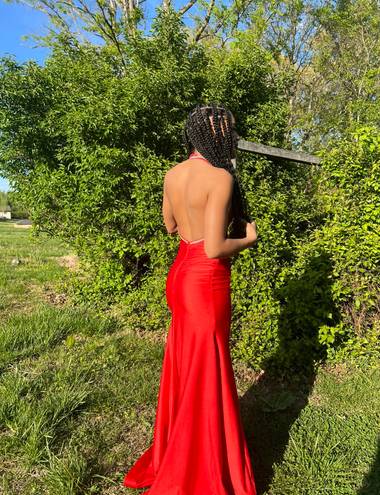 Jessica Angel Red  Prom Dress