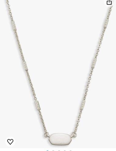 Kendra Scott Silver Necklace