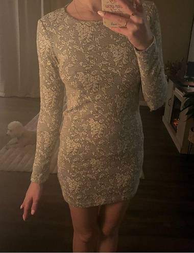 Ginger G Long Sleeve Mini Dress