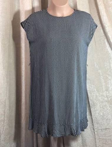 Popsugar  Black Starstruck Tie Waist Dress Large