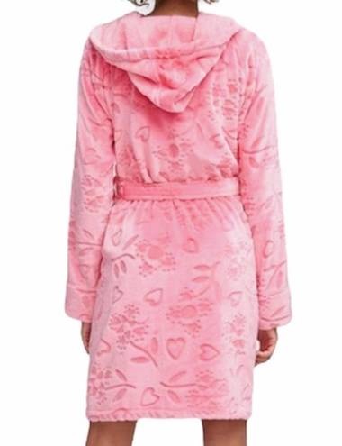 Vera Bradley  Sweethearts and Flowers Bathrobe Pink Small to XLarge