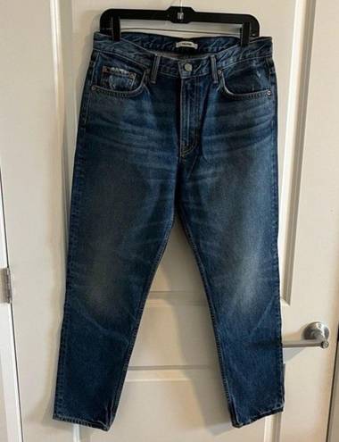 GRLFRND NEW  Jane Slim Straight Leg With A High Rise Jeans Size 30