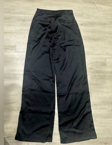 7 For All Mankind  faux black slacks pants size 2