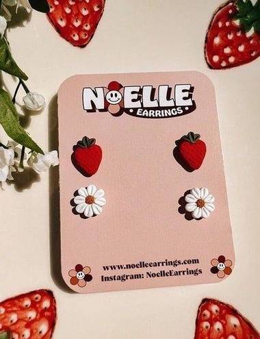 Daisy Strawberry &  NEW Stud Pack Earrings