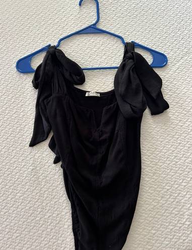 Free People Bow Bodysuit