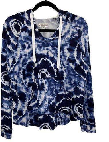 Koolaburra by Ugg Light & Airy French Terry Lounge Hoodie Small Tie dye Look