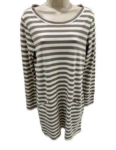 Krass&co The  store tshirt long sleeve crewneck stripped dress