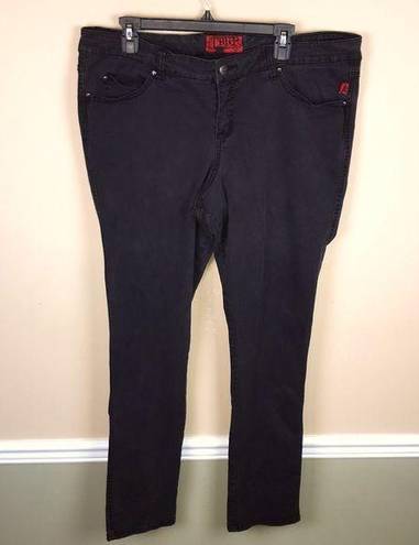 Tripp NYC  Women’s Tall Black Straight Leg Denim Jeans