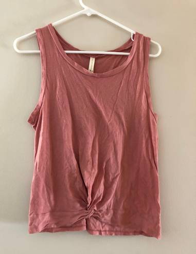 Live Love Dream Twist Front Tank Top