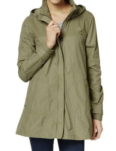 The North Face Women’s Green Water Resistant Rain Jacket