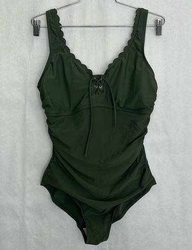 Merona  large green swimsuit 134