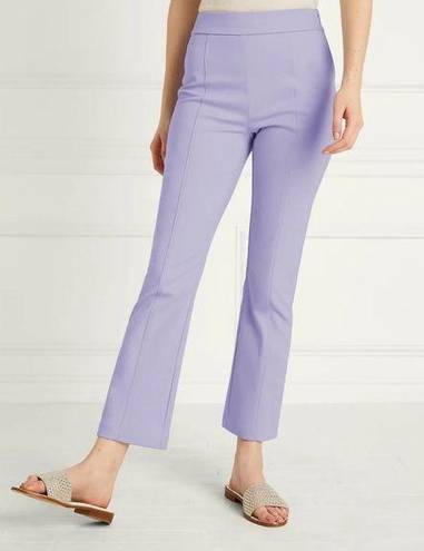 Hill House  Lavender Purple Claire Mid Rise Straight Leg Pants Size L