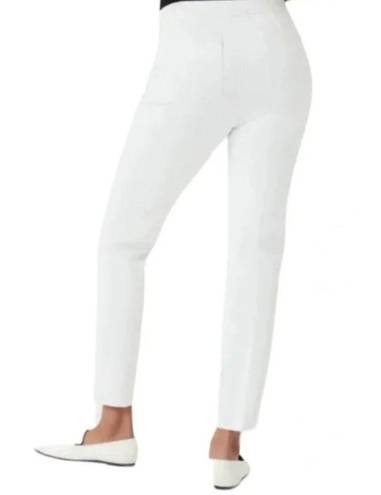 Spanx NWT  On-the-Go Ankle Slim Straight Pants  Classic White