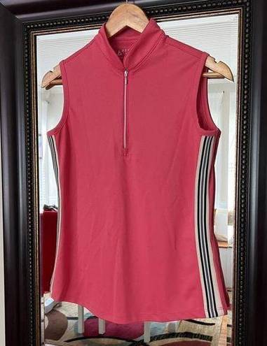 Bermuda  SANDS 3/4 Zip Collared Golf Shirt Size Small