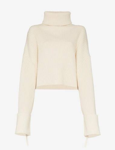 Solace London  Nosara Extended Cuffed Sleeve Turtleneck Sweater US Size 6