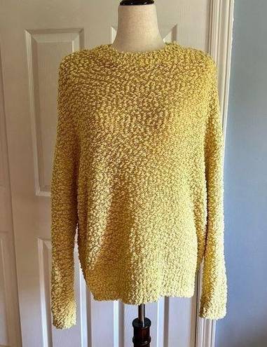 Cherish Yellow Popcorn Sweater Size Small