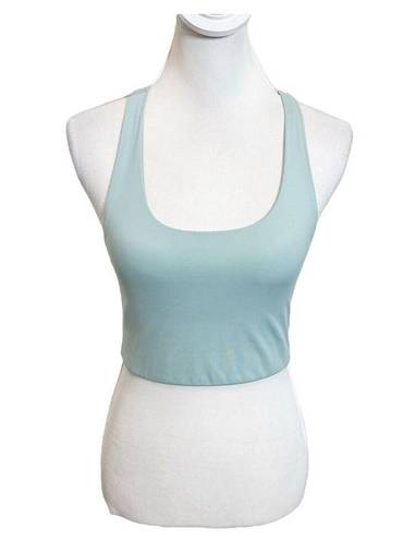 Girlfriend Collective  Paloma Sports Bra In Sky Blue Racerback Women’s Size M