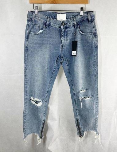 One Teaspoon  Rocky Freebird Cropped Skinny Distressed Jeans Size 29