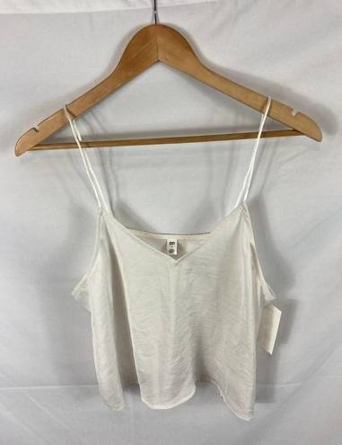 BP 4/$25 NWT . Crop Satin Camisole In Ivory