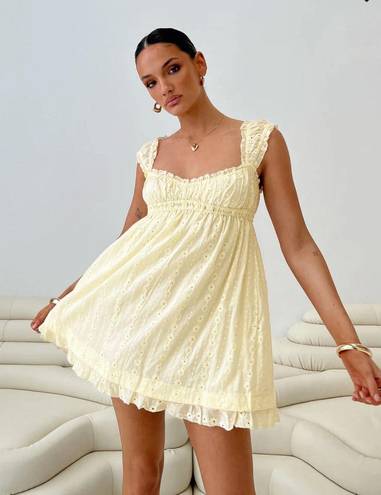 Princess Polly Yellow Dress