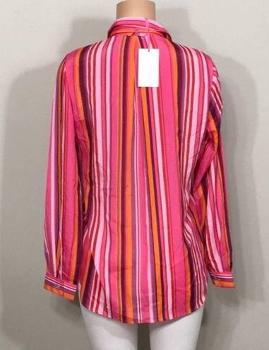 Isaac Mizrahi Isaac Mizarahi stripe shirt. NWT