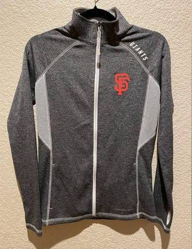 Majestic Women’s  Athletic San Francisco Giants Grey Lightweight Jacket Size S