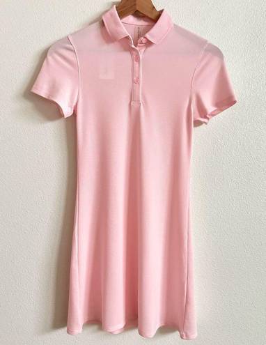 Outdoor Voices  Pink Birdie Polo Shirt Mini Dress Women's XXS NWT