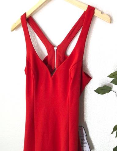 B Darlin NWT B. Darlin Red Cutout Dress