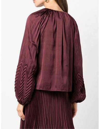 Mulberry Jonathan Simkhai NWT Wanda Pleated Detail Top in  Size 0