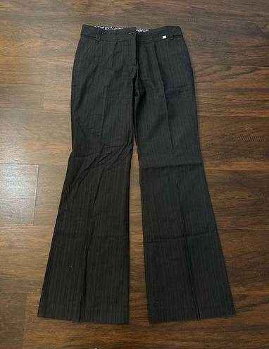 Ted Baker  London navy blue pinstripe wide leg dress pants size 2