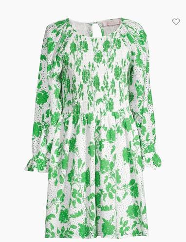 Rachel Parcell NWT  Stencil Floral Eyelet Mini Dress