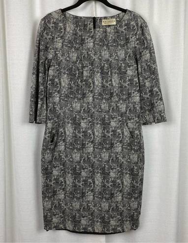 MM.LaFleur  Crackle Print Etsuko Sheath Dress Sz.12