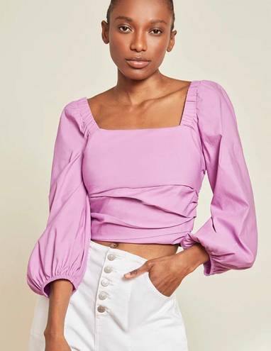 Veronica Beard // NWT Kayla Crop Top Blouse