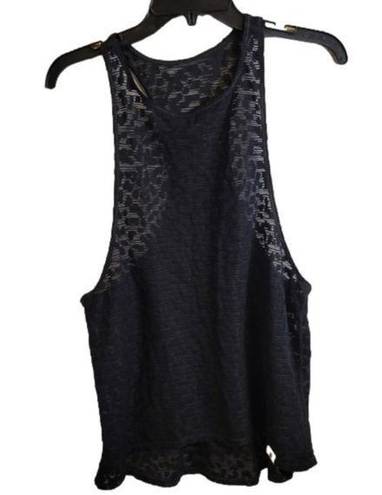 Vimmia  sheer black tank top size med.