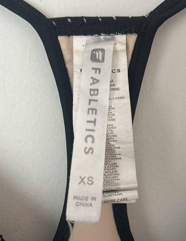 Fabletics  XS Valentina Black Mesh One Piece Swimsuit ♦️