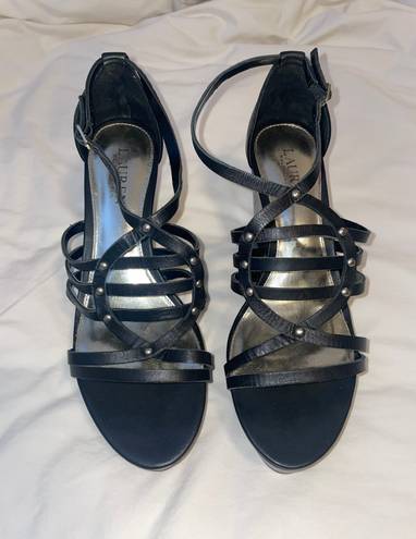 Ralph Lauren Black Wedges